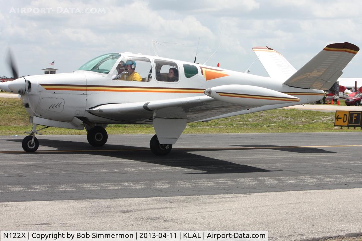 N122X, 1958 Beech M35 Bonanza C/N D-6412, Sun N Fun 2013 - Lakeland, FL