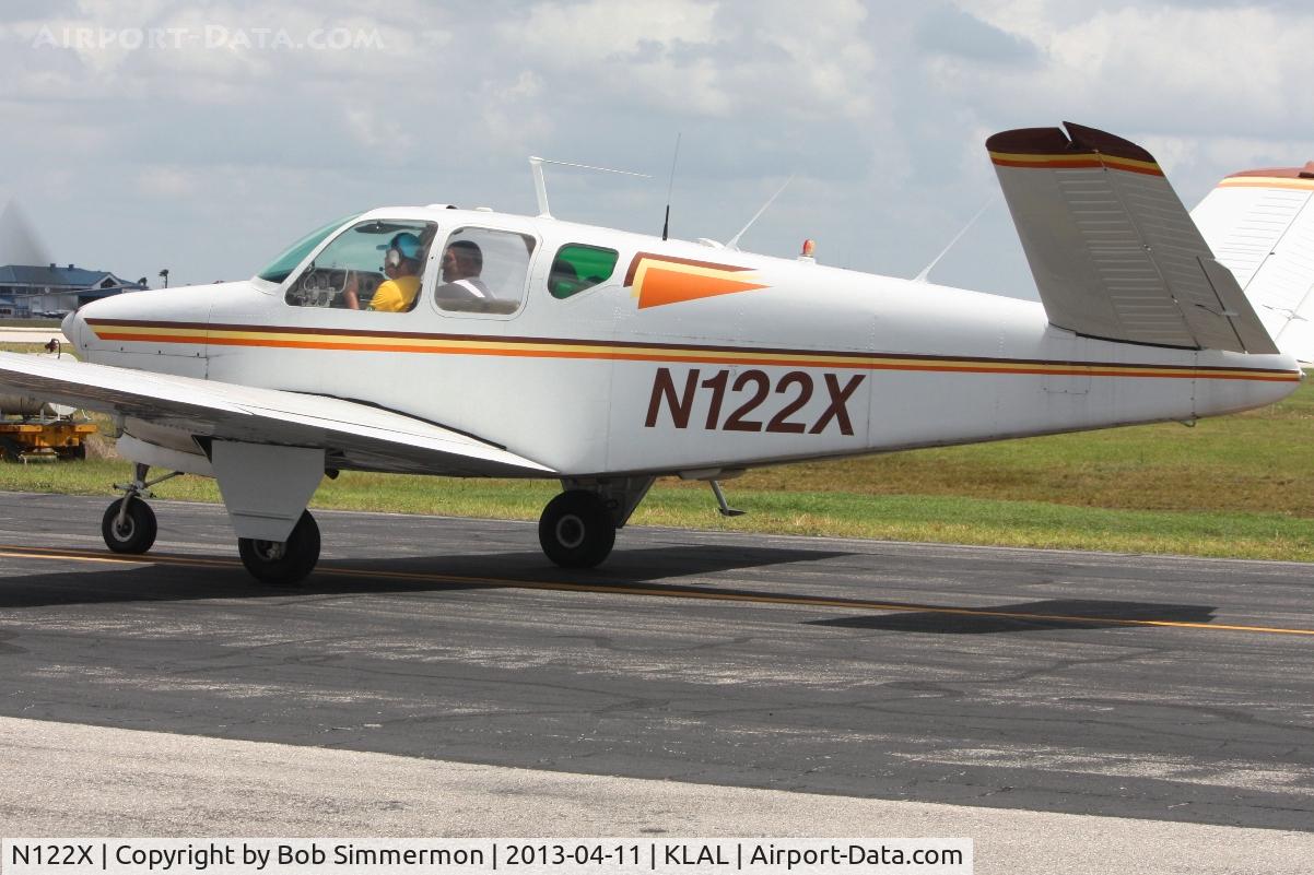 N122X, 1958 Beech M35 Bonanza C/N D-6412, Sun N Fun 2013 - Lakeland, FL