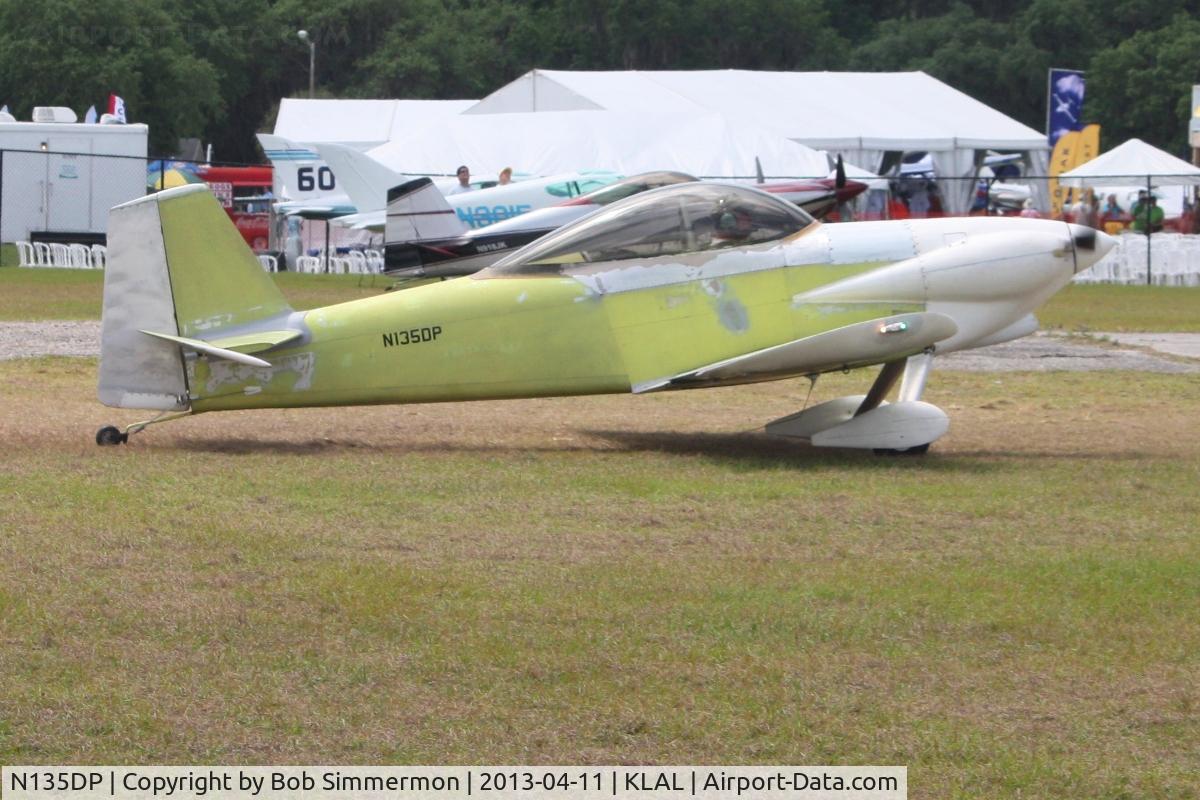 N135DP, 2012 Vans RV-4 C/N 1306, Arriving at Sun N Fun 2012 - Lakeland, FL