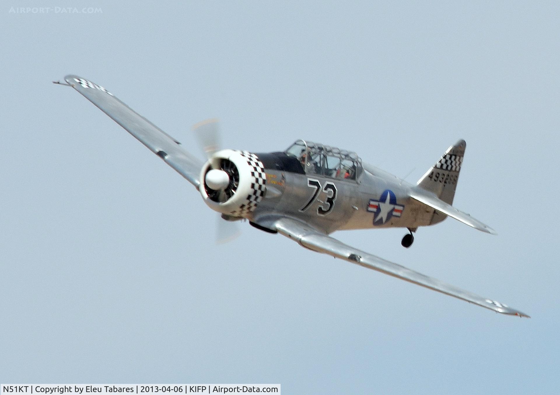 N51KT, 1951 North American T-6G Texan C/N 168-370, Taken during Legends Over The Colorado River Fly-In.