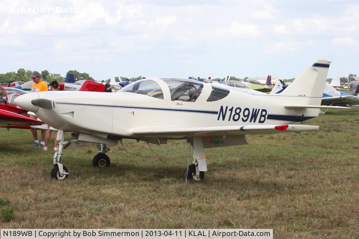 N189WB, 1984 Stoddard-Hamilton Glasair III C/N 3074, Sun N Fun 2013 - Lakeland, FL