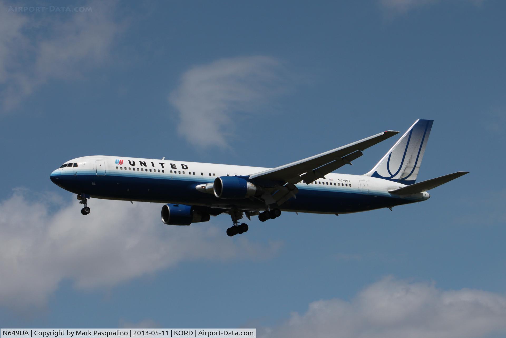N649UA, 1992 Boeing 767-322 C/N 25286, Boeing 767-300