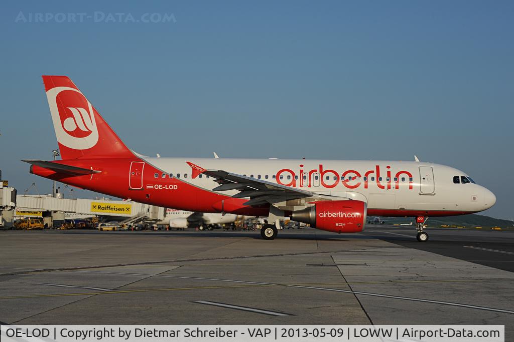 OE-LOD, 2008 Airbus A319-112 C/N 3689, Air Berlin Airbus 319