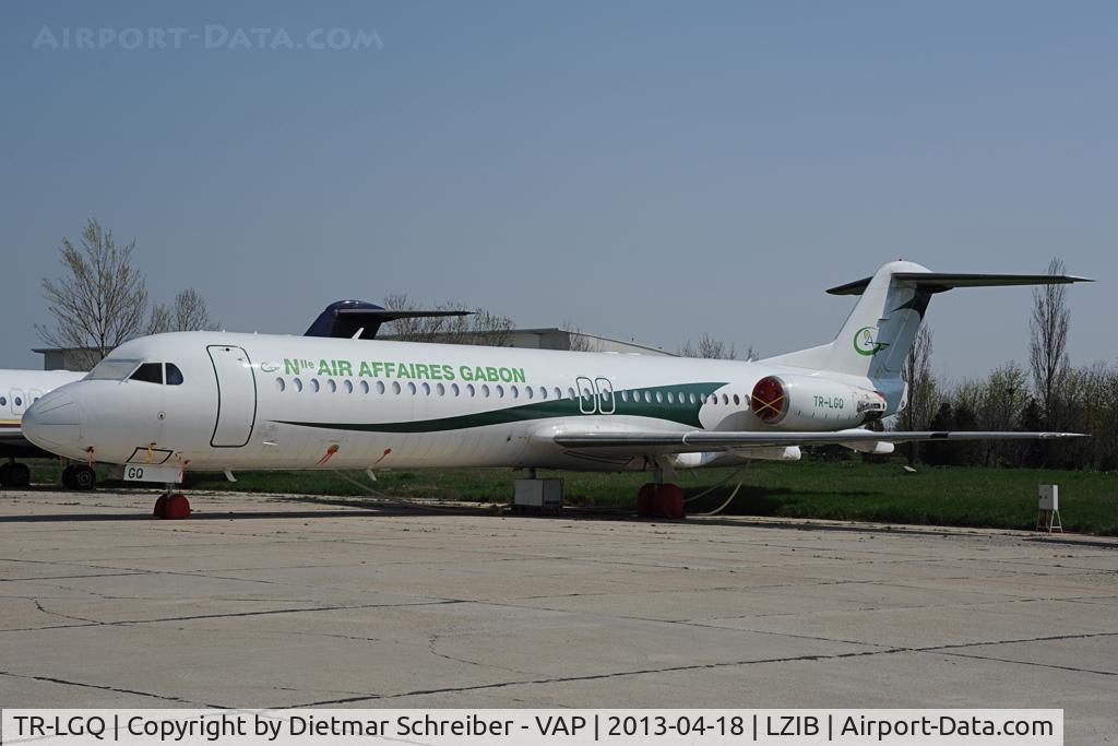 TR-LGQ, 1992 Fokker 100 (F-28-0100) C/N 11424, Air Affaires Gabon Fokker 100