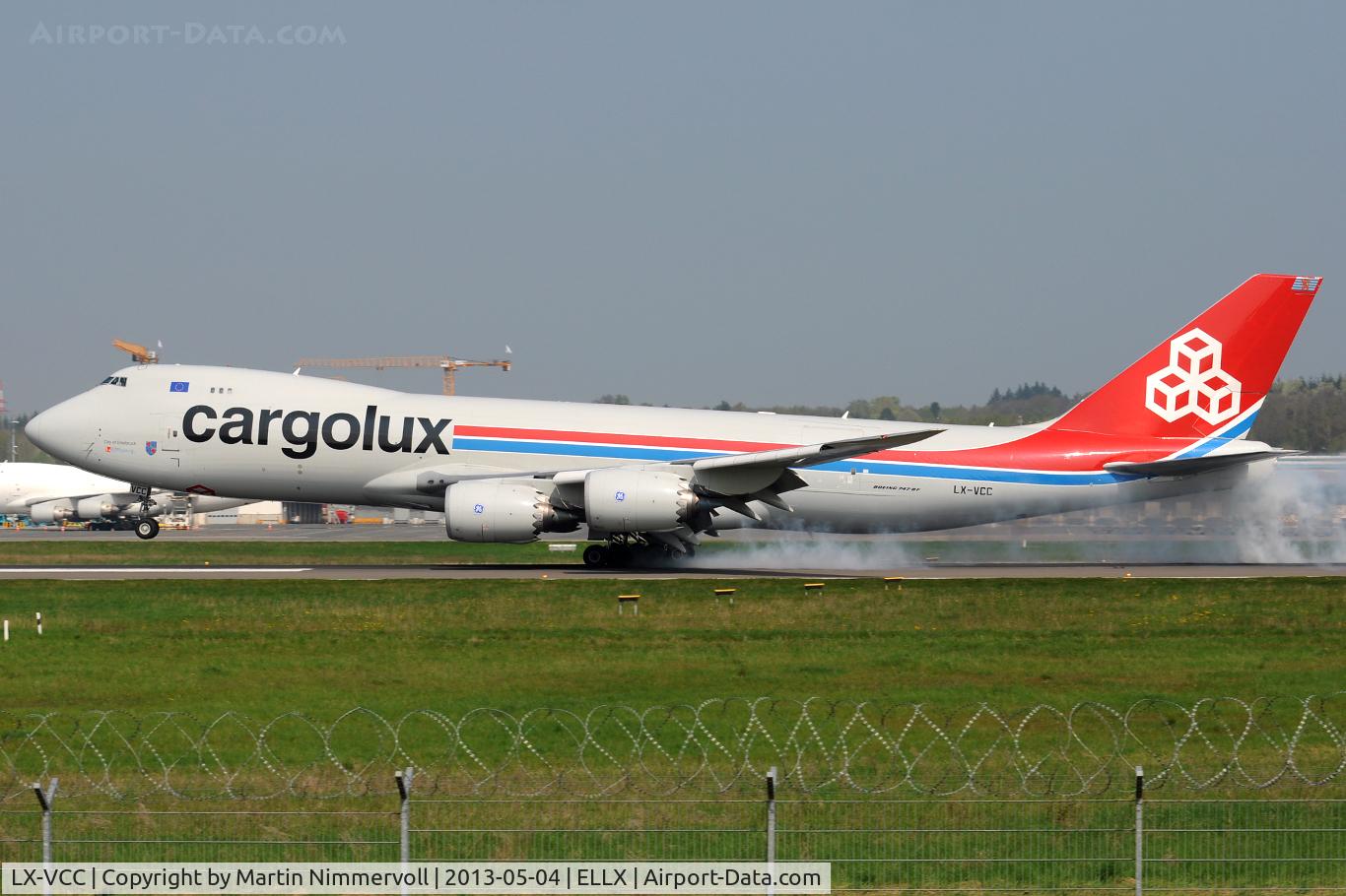 LX-VCC, 2010 Boeing 747-8R7F C/N 35807, Cargolux