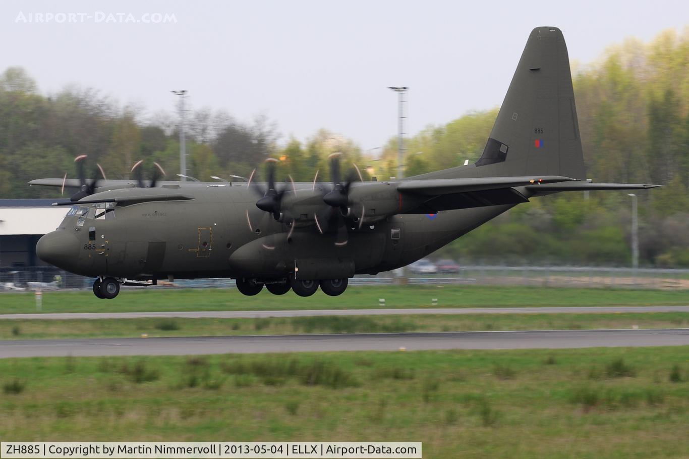 ZH885, 1999 Lockheed Martin C-130J Hercules C.5 C/N 382-5483, Royal Air Force