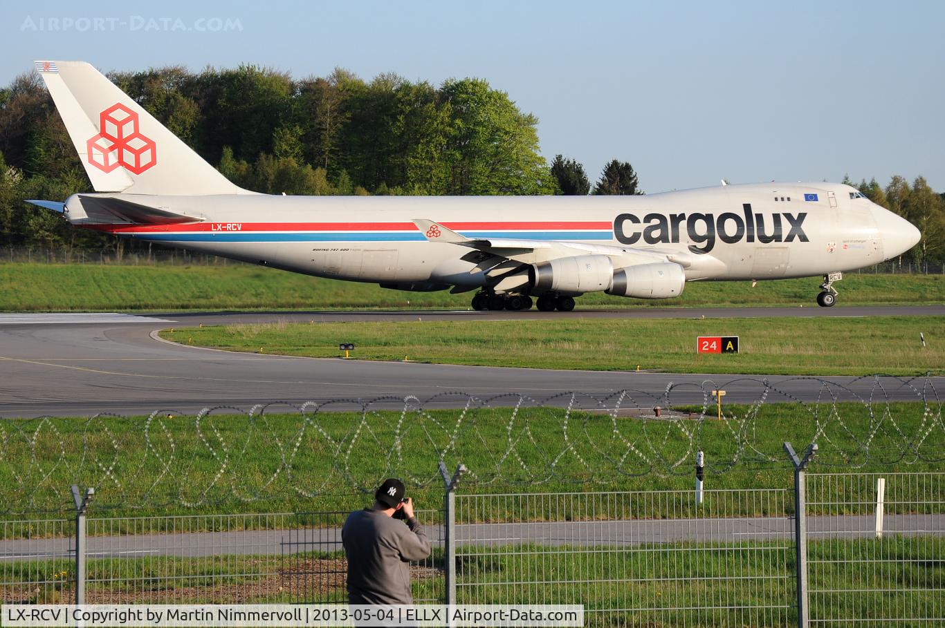 LX-RCV, 1999 Boeing 747-4R7F C/N 30400, Cargolux