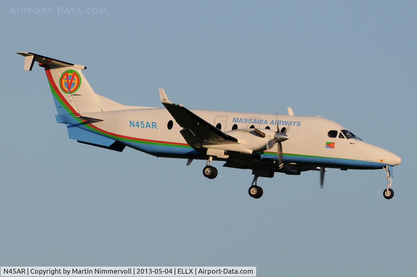 N45AR, 1992 Beech 1900D C/N UE-12, Massawa Air