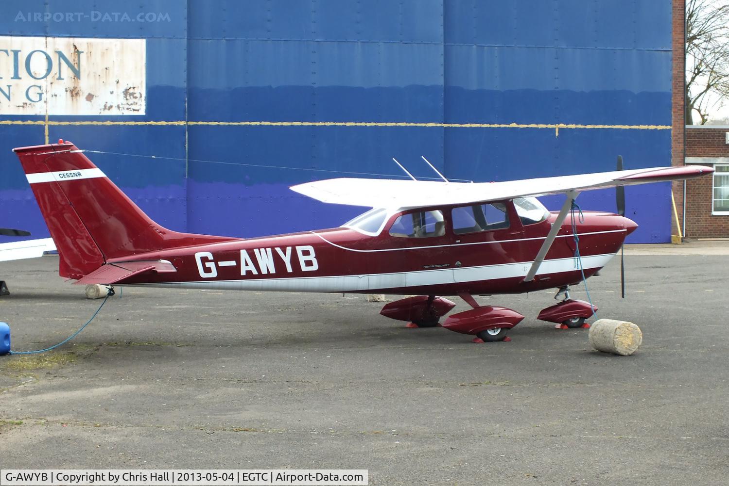 G-AWYB, 1969 Reims FR172F Reims Rocket C/N 0075, in a new colour scheme since I last saw it in 2008
