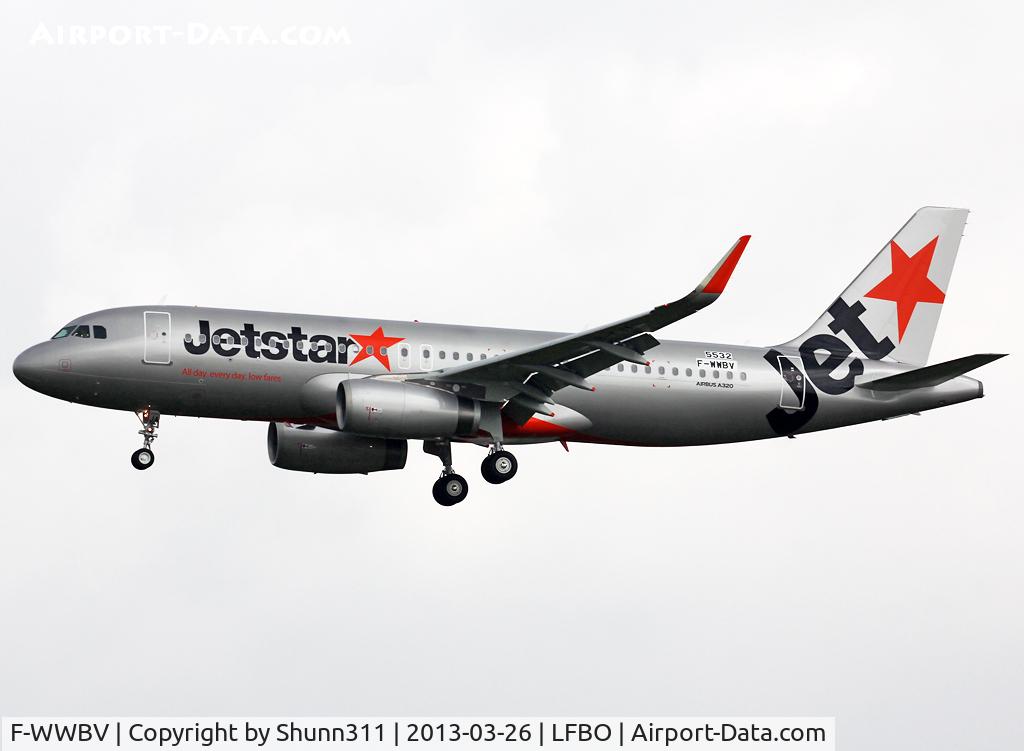 F-WWBV, 2013 Airbus A320-232 C/N 5532, C/n 5532 - To be B-KJA
