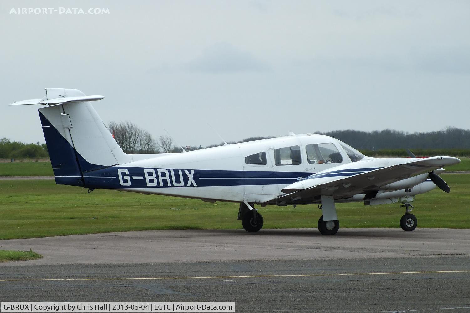 G-BRUX, 1978 Piper PA-44-180 Seminole C/N 44-7995151, privately owned