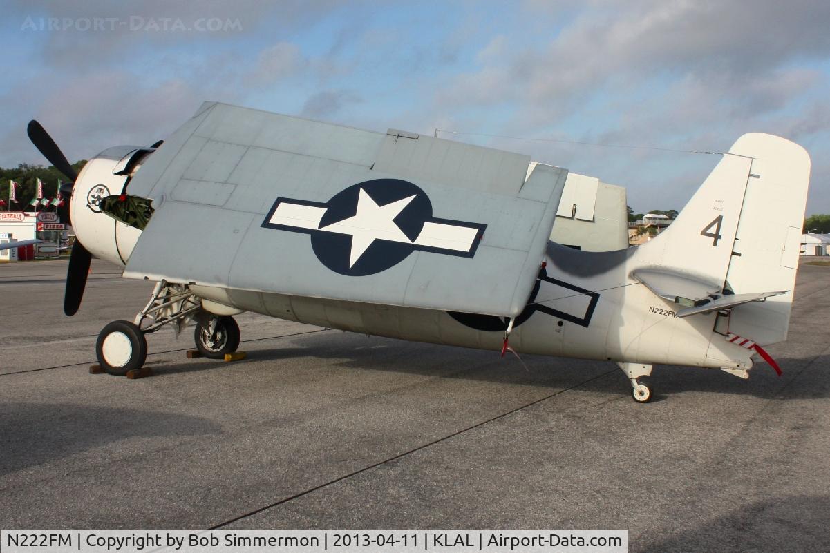 N222FM, 1953 General Motors (Grumman) FM-2 Wildcat C/N 5975, Sun N Fun 2013 - Lakeland, FL
