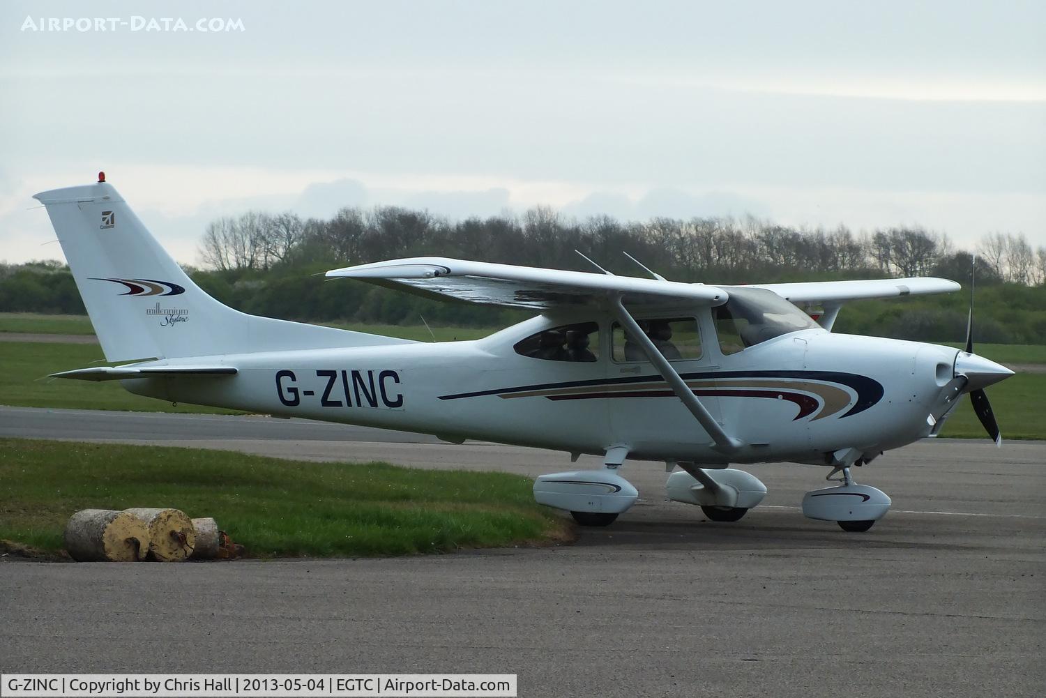 G-ZINC, 2000 Cessna 182S Skylane C/N 18280757, Zinc Ahead Ltd