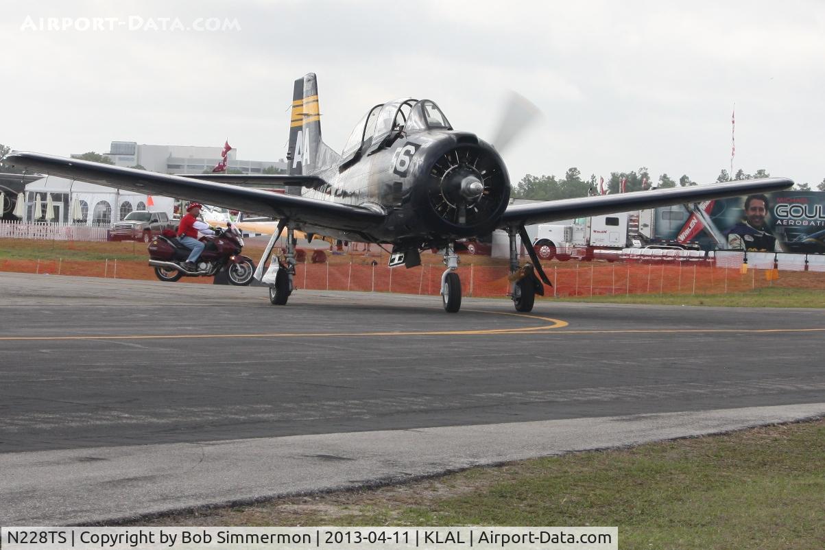 N228TS, 1954 North American T-28D Trojan C/N 200-422, Sun N Fun 2013 - Lakeland, FL