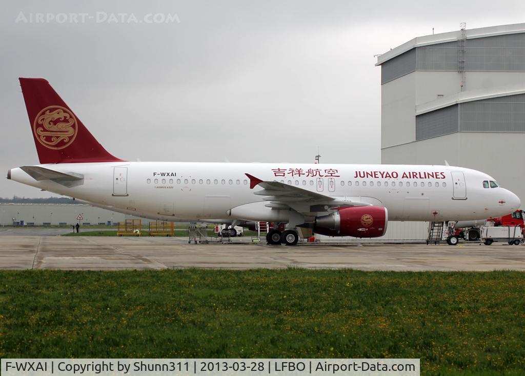 F-WXAI, 2012 Airbus A320-214 C/N 5455, C/n 5455 - Re-rgd and stored at Air France facility. Ex. F-WWDO