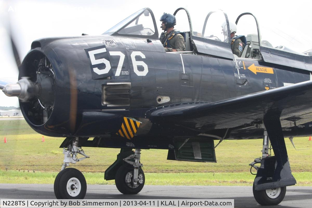 N228TS, 1954 North American T-28D Trojan C/N 200-422, Sun N Fun 2013 - Lakeland, FL
