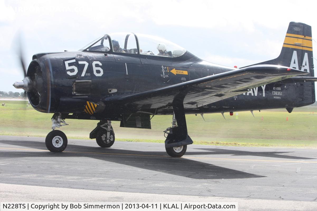 N228TS, 1954 North American T-28D Trojan C/N 200-422, Sun N Fun 2013 - Lakeland, FL