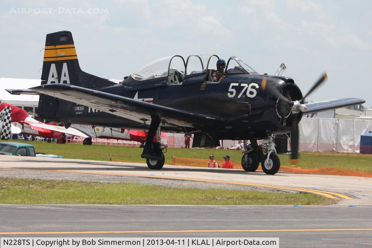 N228TS, 1954 North American T-28D Trojan C/N 200-422, Sun N Fun 2013 - Lakeland, FL
