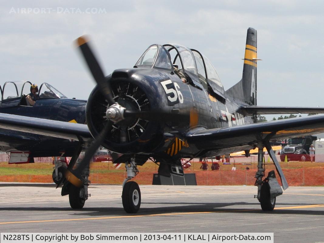 N228TS, 1954 North American T-28D Trojan C/N 200-422, Sun N Fun 2013 - Lakeland, FL