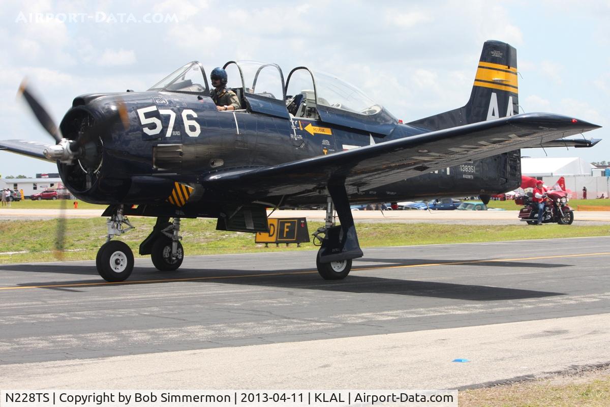 N228TS, 1954 North American T-28D Trojan C/N 200-422, Sun N Fun 2013 - Lakeland, FL