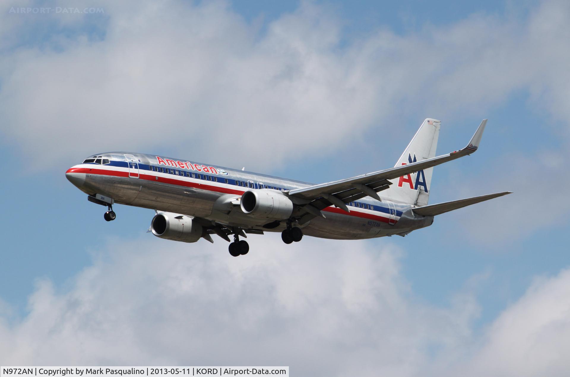 N972AN, 2001 Boeing 737-823 C/N 30097, Boeing 737-800