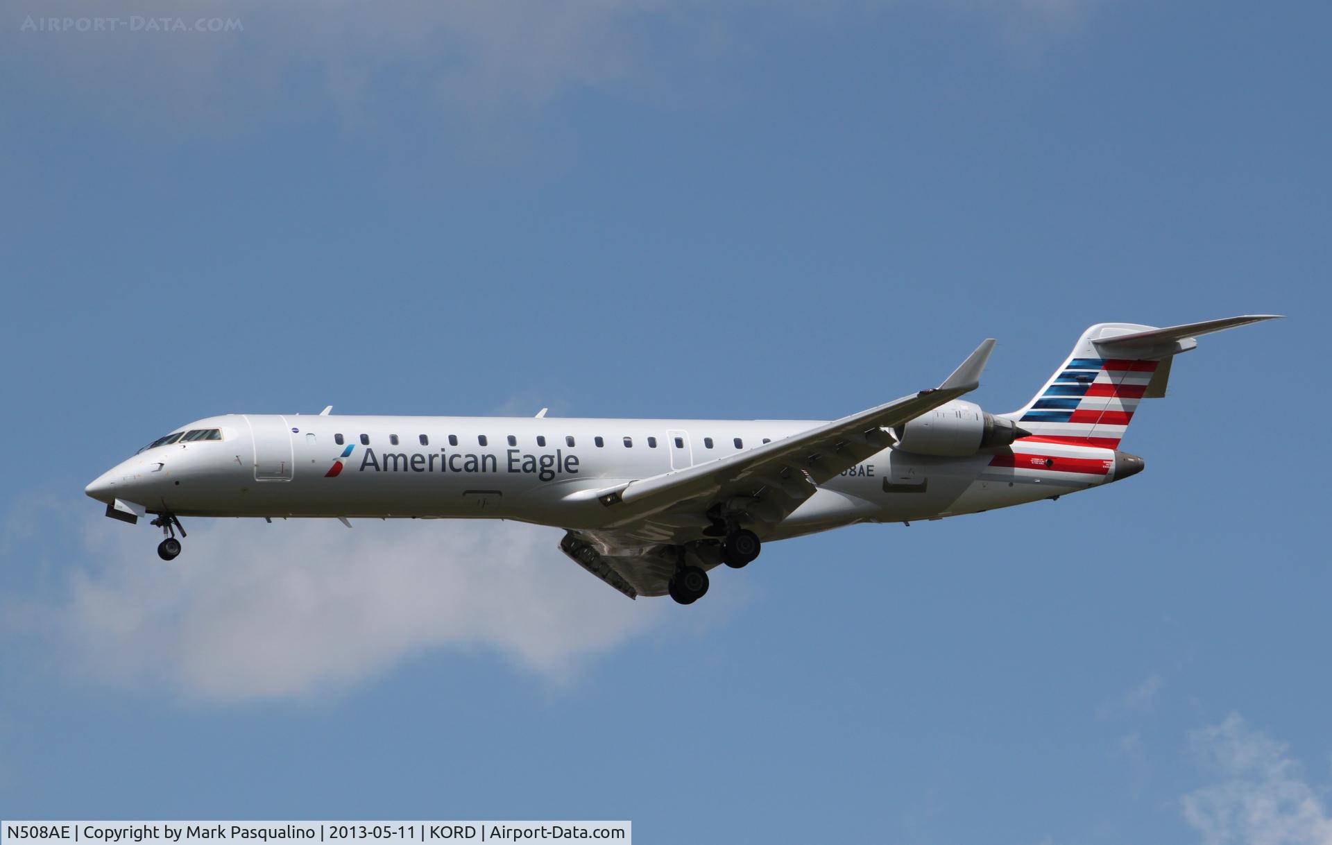 N508AE, 2002 Bombardier CRJ-701ER (CL-600-2C10) Regional Jet C/N 10072, CL-600-2C10