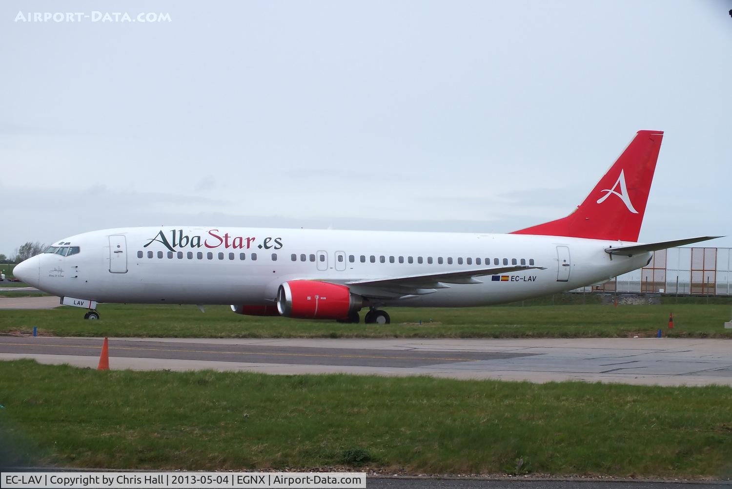 EC-LAV, 1989 Boeing 737-408 C/N 24352, Alba Star