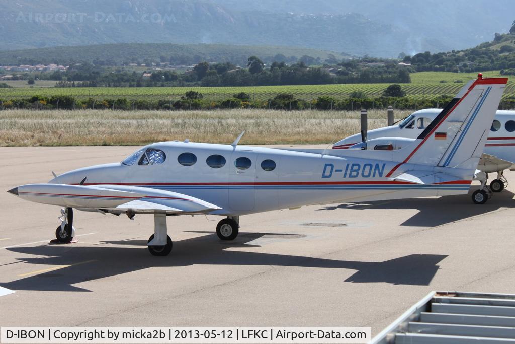 D-IBON, Cessna 340 C/N 340-0603, Parked