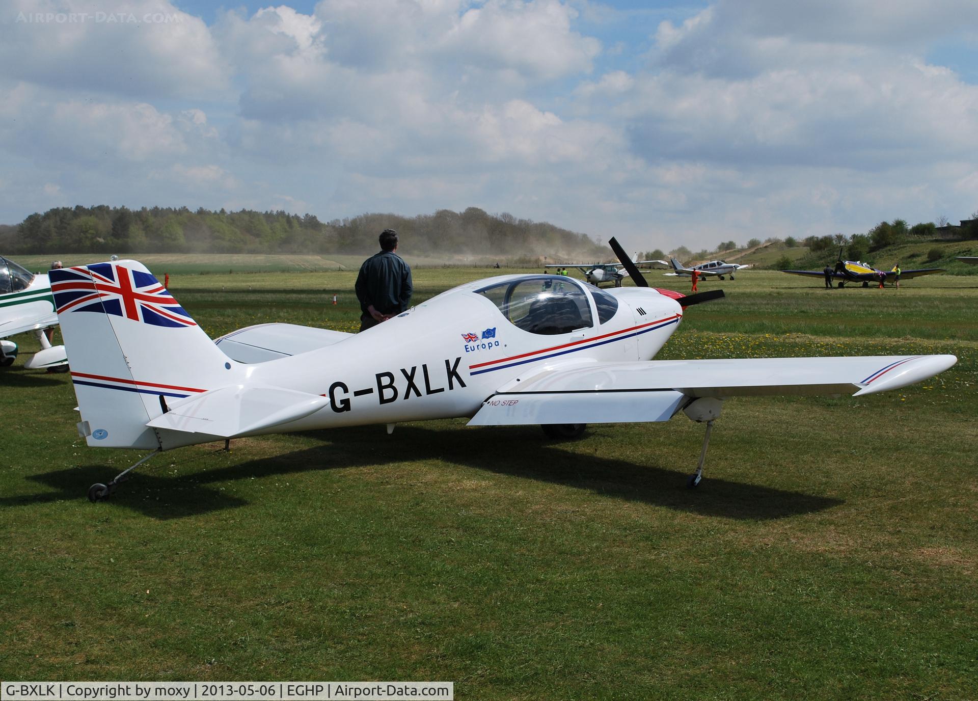 G-BXLK, 1998 Europa Monowheel C/N PFA 247-12613, Europa at Popham