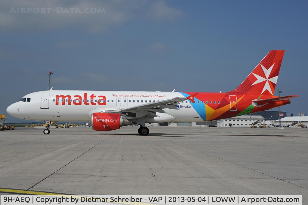 9H-AEQ, 2007 Airbus A320-214 C/N 3068, Air Malta Airbus 320