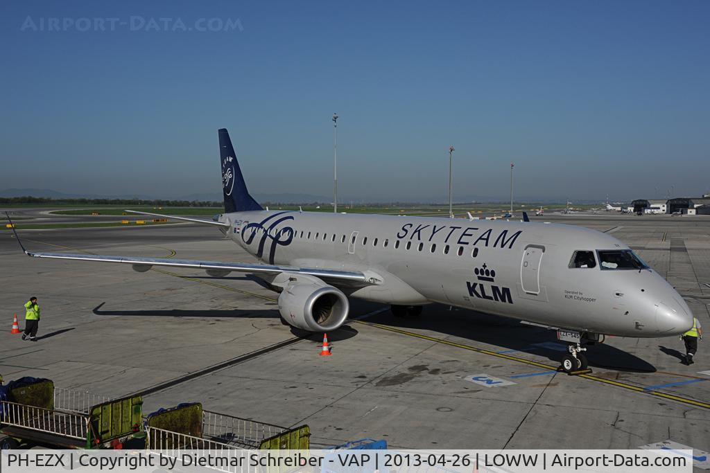 PH-EZX, 2012 Embraer 190LR (ERJ-190-100LR) C/N 19000545, KLM Embraer 190