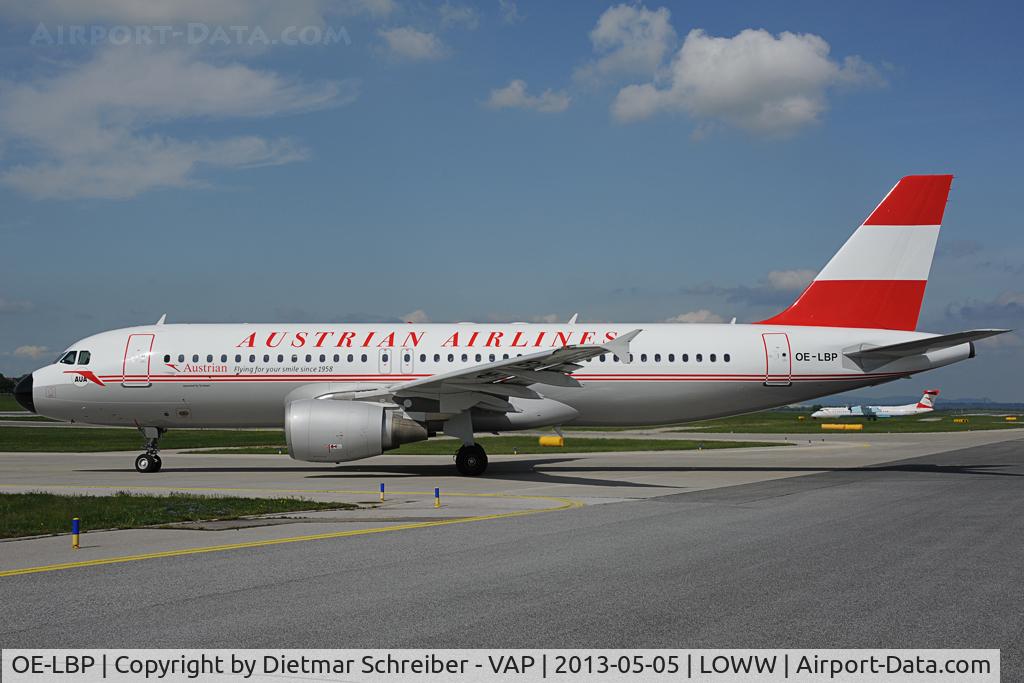 OE-LBP, 1998 Airbus A320-214 C/N 797, Austrian Airlines Airbus 320 with Tyrolean sticker