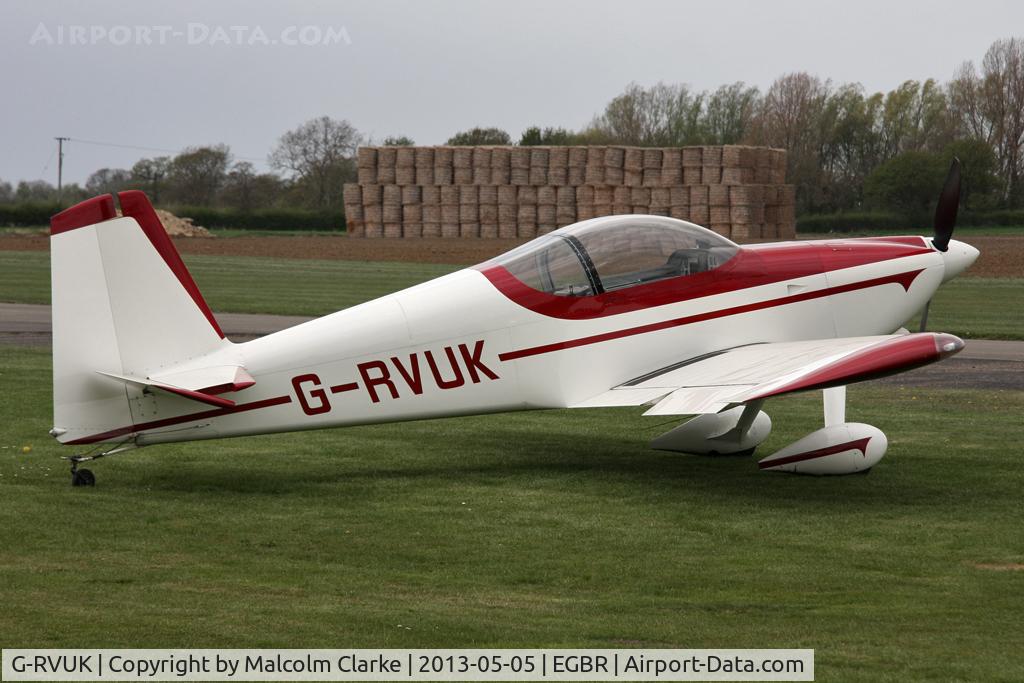 G-RVUK, 2006 Vans RV-7 C/N PFA 323-14441, Vans RV-7 at The Real Aeroplane Company's May-hem Fly-In, Breighton Airfield, May 2013.