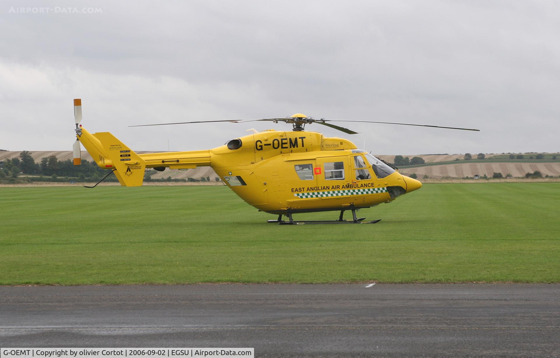 G-OEMT, 2001 Eurocopter-Kawasaki BK-117C-1 C/N 7538, typical english weather