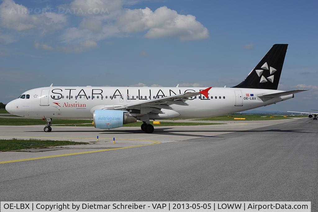 OE-LBX, 2002 Airbus A320-214 C/N 1735, Austrian Airlines Airbus 320 with Tyrolean sticker