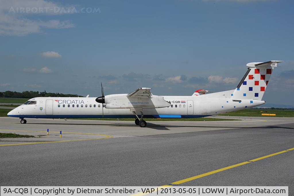 9A-CQB, 2008 De Havilland Canada DHC-8-402Q Dash 8 C/N 4211, Croatia Airlines Dash 8-400