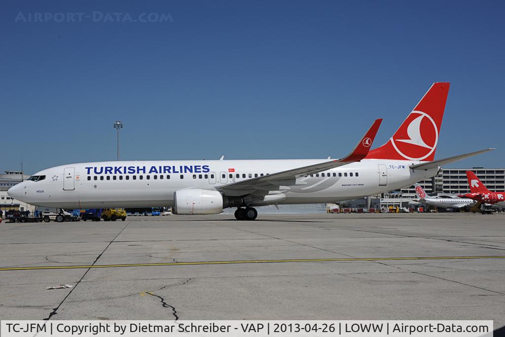 TC-JFM, 1999 Boeing 737-8F2 C/N 29775, Turkish Airlines Boeing 737-800