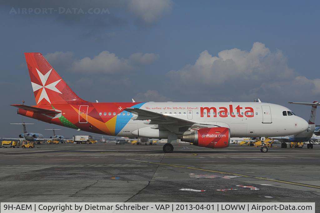9H-AEM, 2005 Airbus A319-111 C/N 2382, Air Malta Airbus 319