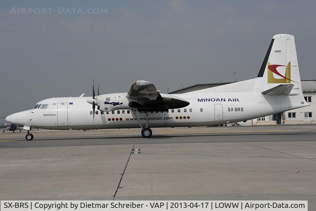 SX-BRS, 1990 Fokker 50 C/N 20206, Minoan Airlines Fokker 50