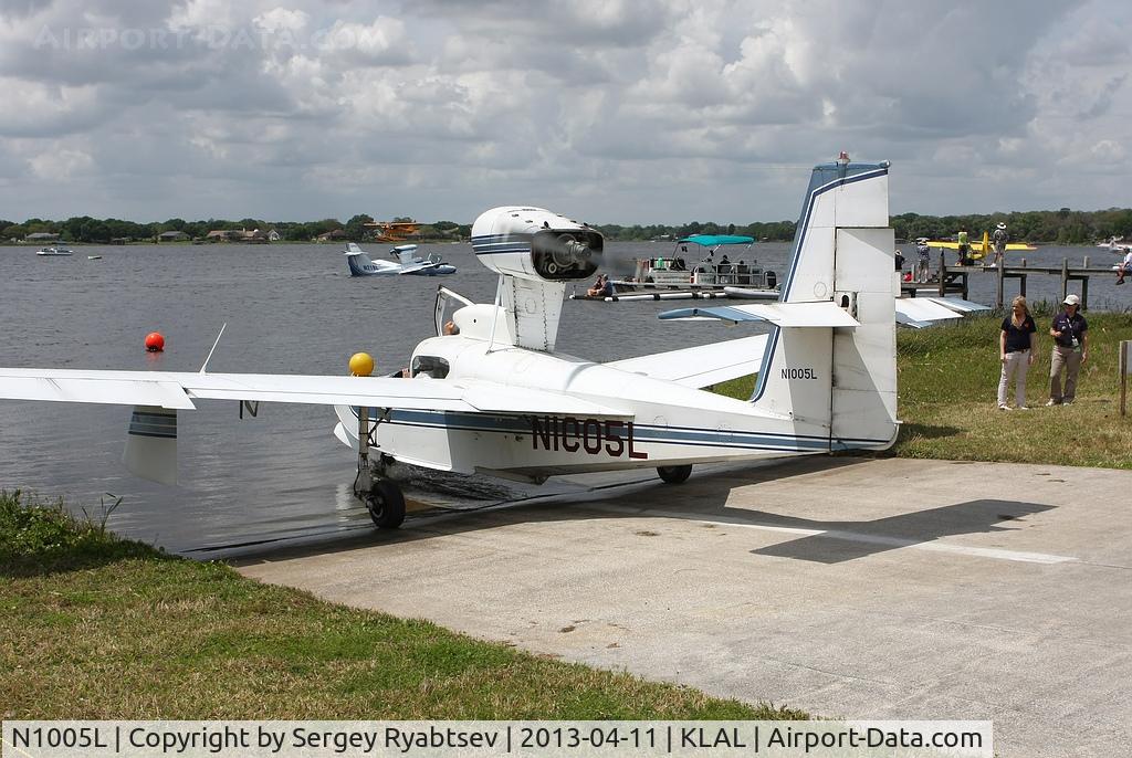 N1005L, 1960 Lake LA-4 C/N 248, Lake Agnes Splach-in 2013