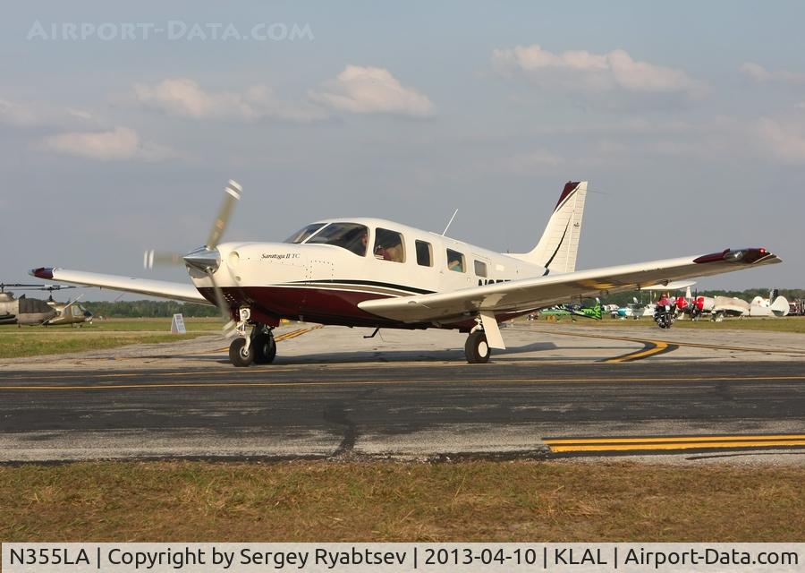 N355LA, 2007 Piper PA-32R-301T Turbo Saratoga C/N 3257472, Sun'n-Fun 2013
