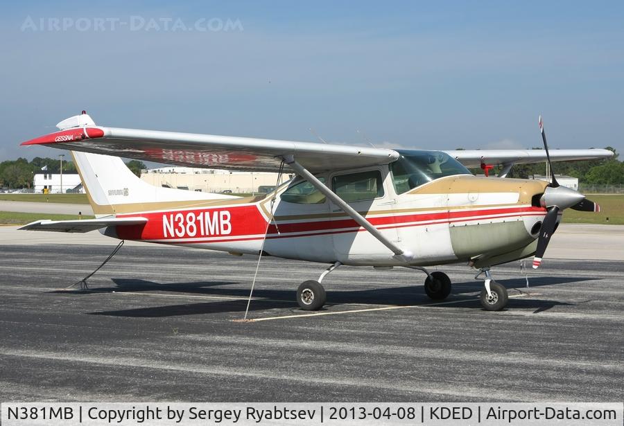 N381MB, 1978 Cessna R182 Skylane RG C/N R18200385, Deland Municipal