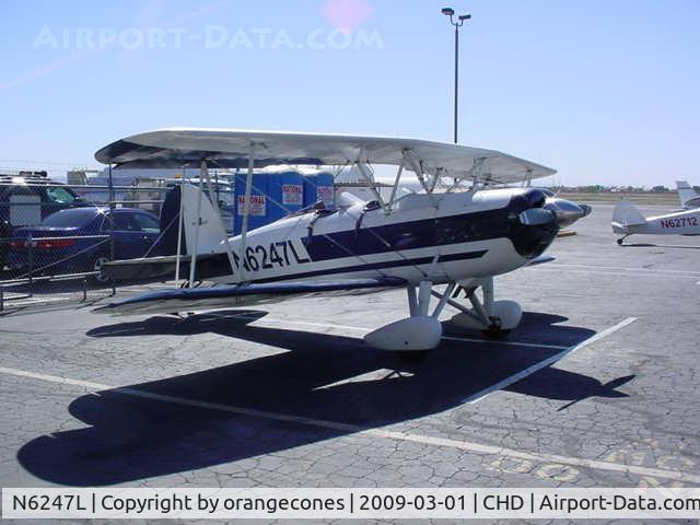 N6247L, 1976 Great Lakes 2T-1A-2 Sport Trainer C/N 0733, This is another Biplane photo taken at Chandler Airport, Chandler Arizona CHD