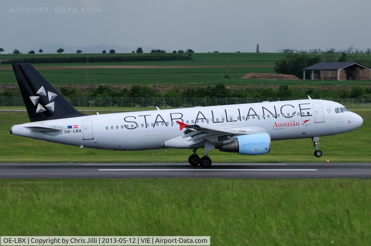 OE-LBX, 2002 Airbus A320-214 C/N 1735, Austrian Airlines