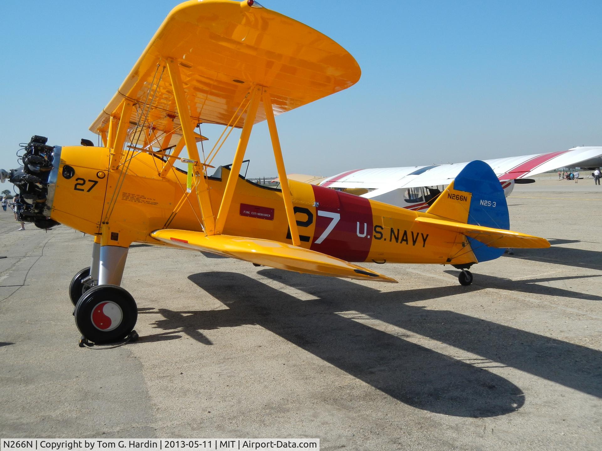 N266N, 1941 Boeing A75N1(PT17) C/N 75-598, On Display at Madness Over Minter 2013