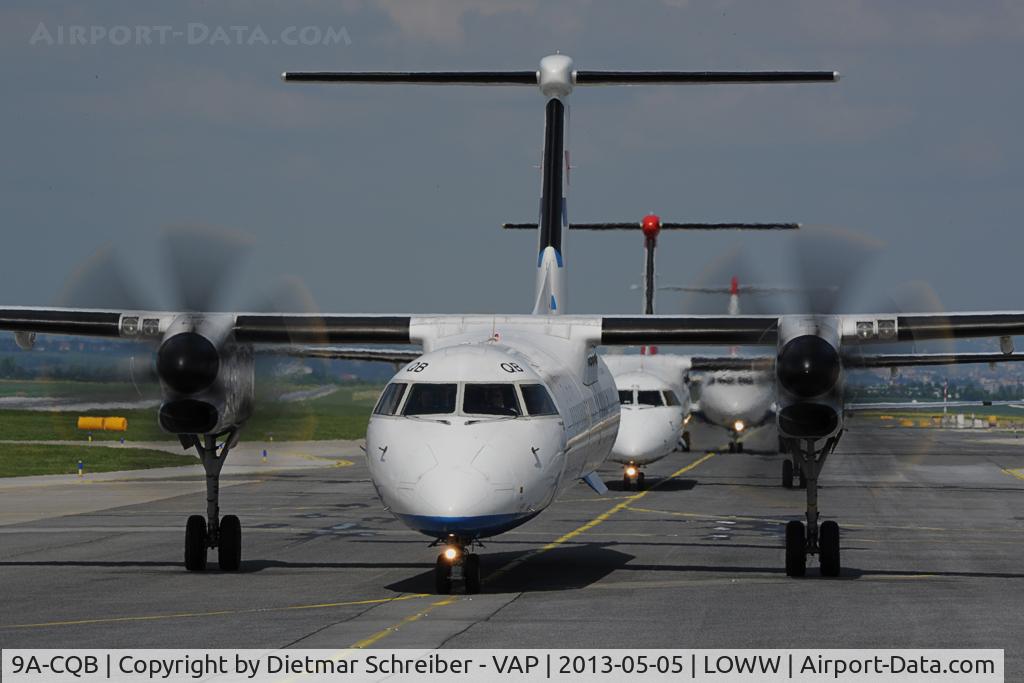 9A-CQB, 2008 De Havilland Canada DHC-8-402Q Dash 8 C/N 4211, Croatia Airlines Dash 8-400