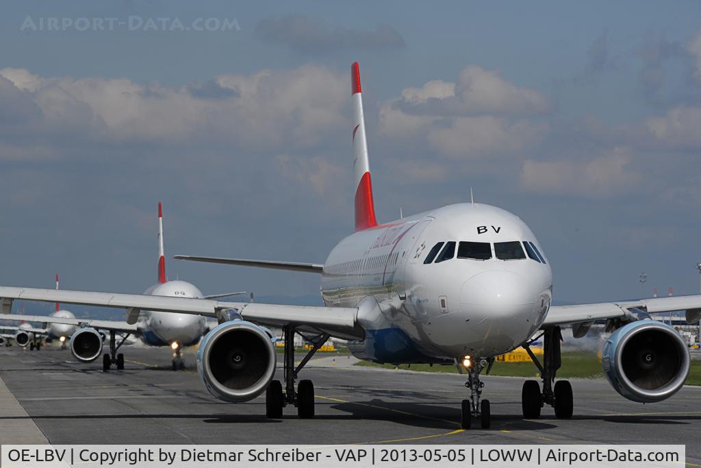 OE-LBV, 2000 Airbus A320-214 C/N 1385, Austrian Airlines Airbus 320 with Tyrolean sticker
