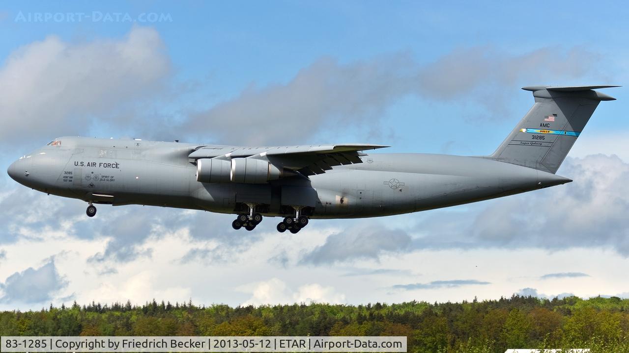 83-1285, 1983 Lockheed C-5M Super Galaxy C/N 500-0082, on final RW26