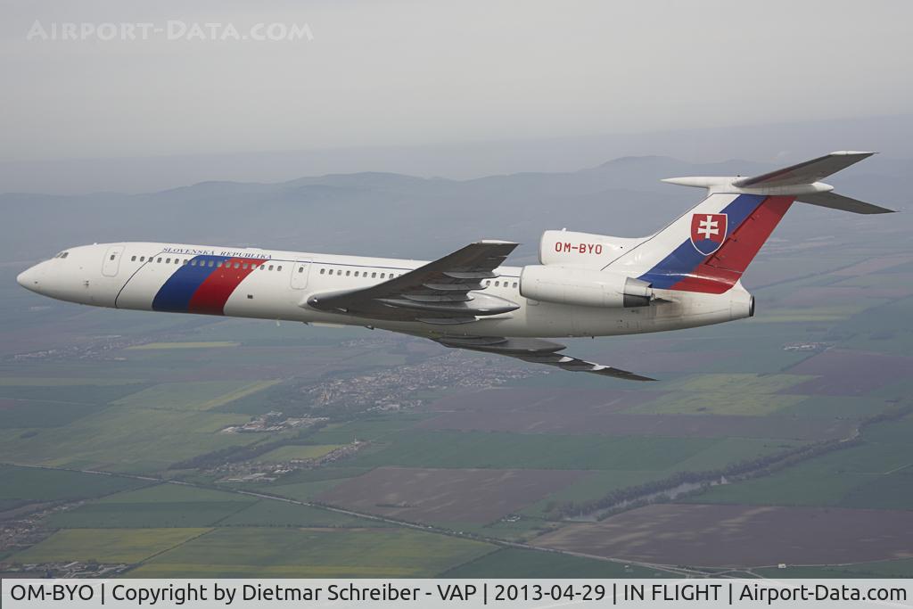 OM-BYO, 1989 Tupolev Tu-154M C/N 89A803, Slovak Government Tupolev 154