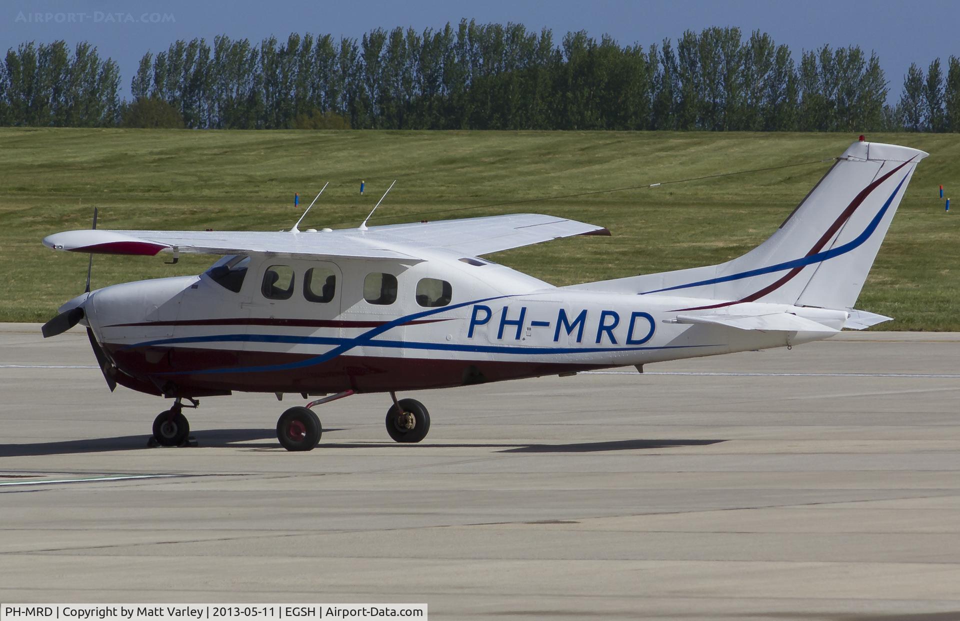 PH-MRD, 1979 Cessna P210N Pressurised Centurion C/N P210-00388, Sat on stand at SaxonAir.